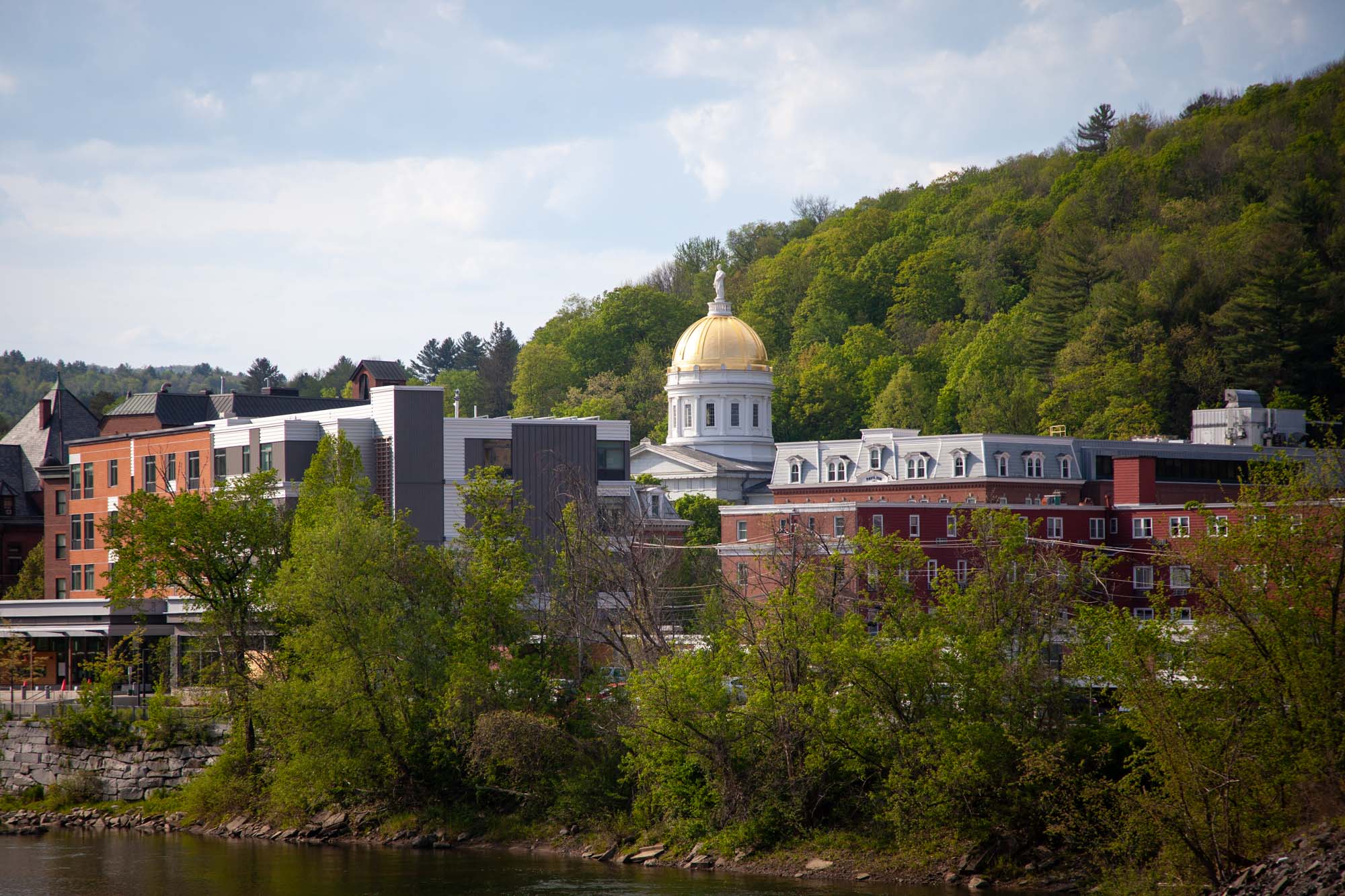 skyline of Montpelier