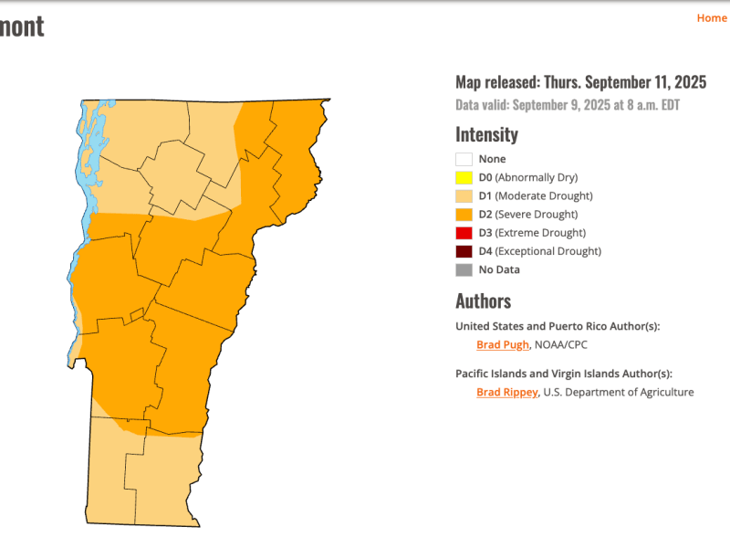 Vermont officials ask residents to report drought impacts